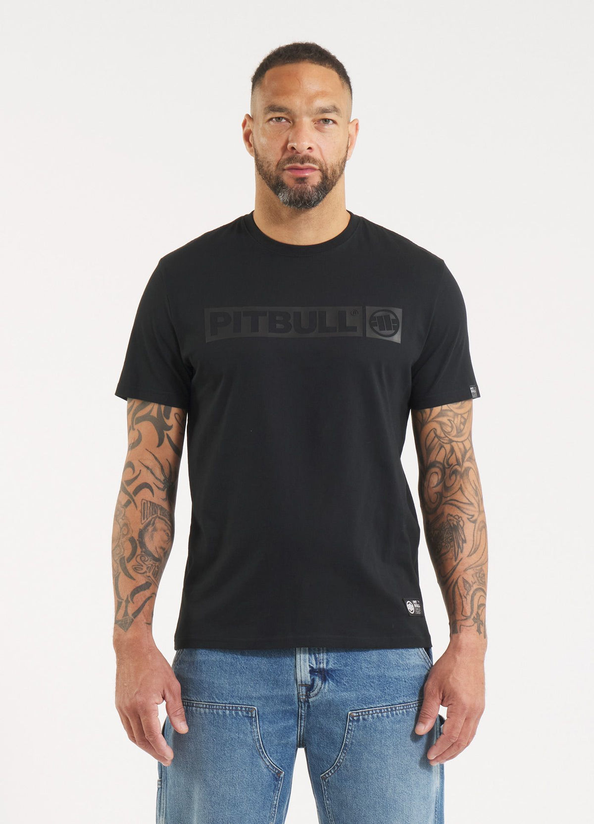 Men's T-Shirt All Black HILLTOP - Black