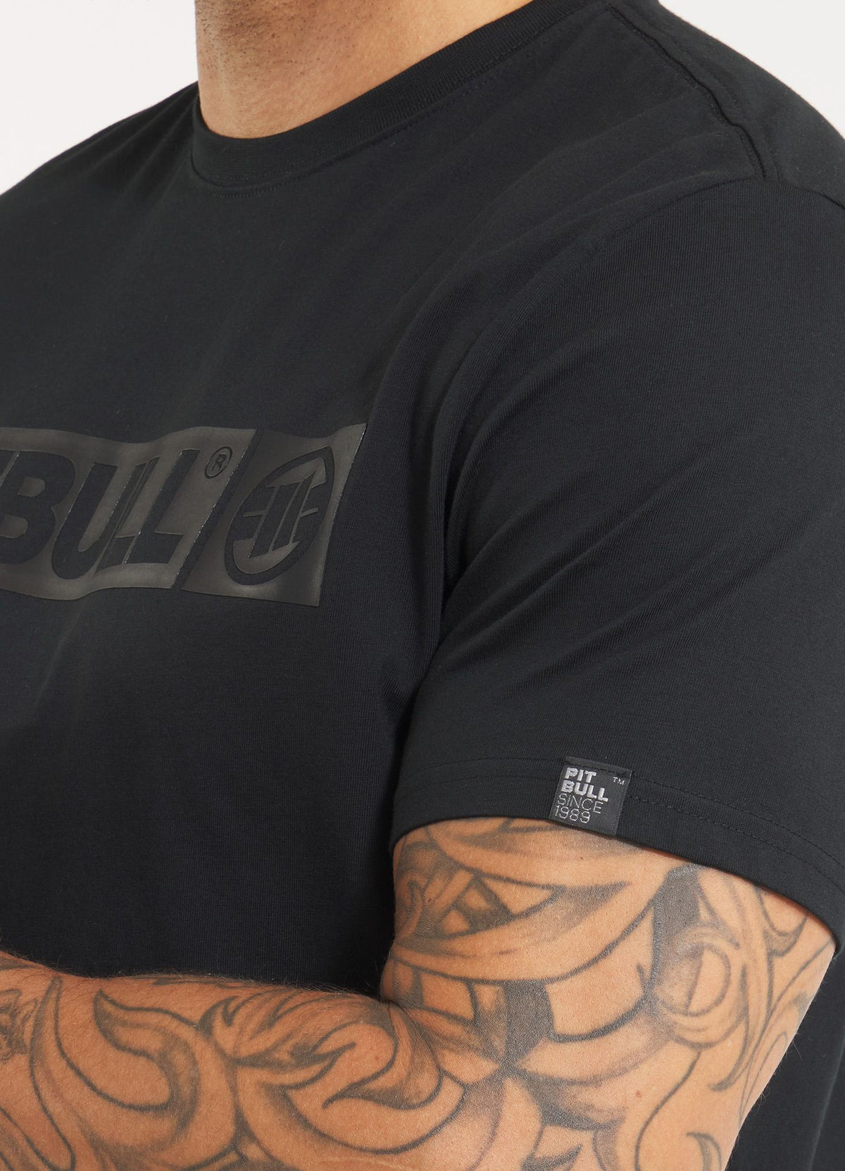 Men's T-Shirt All Black HILLTOP - Black