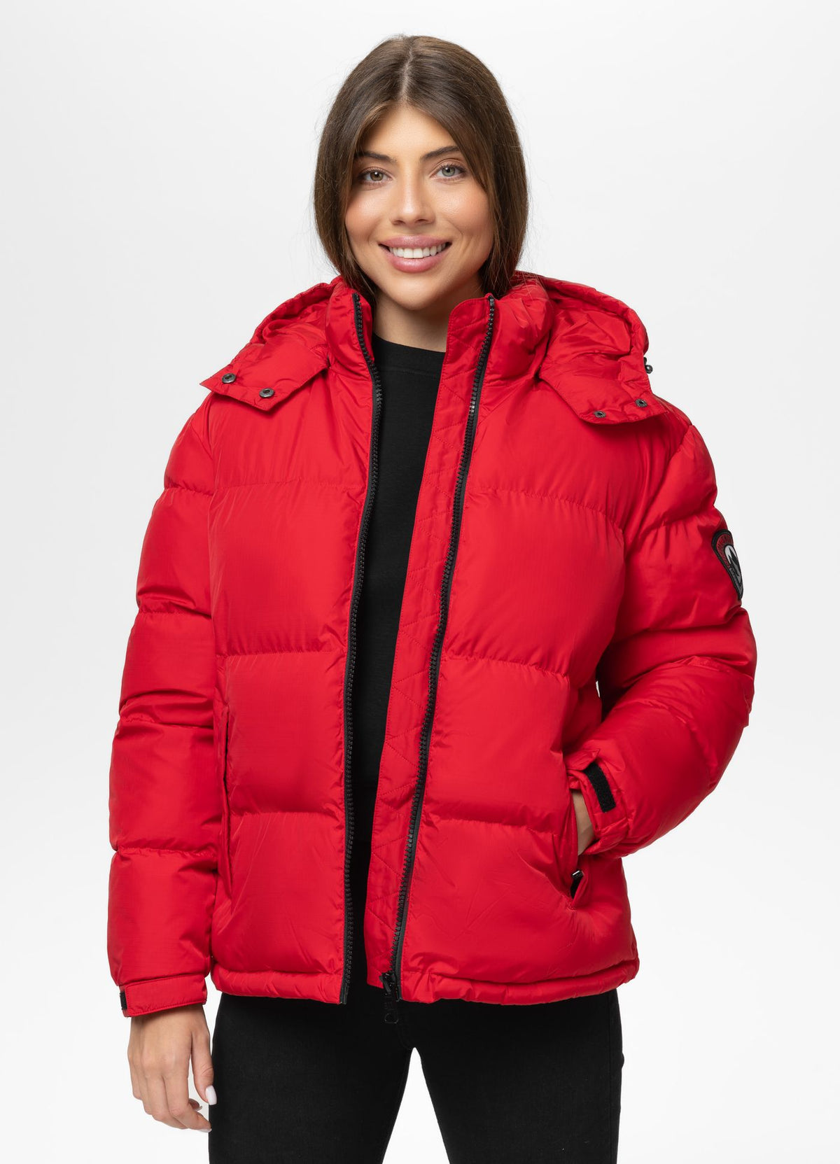 Women's winter hooded jacket Cleo