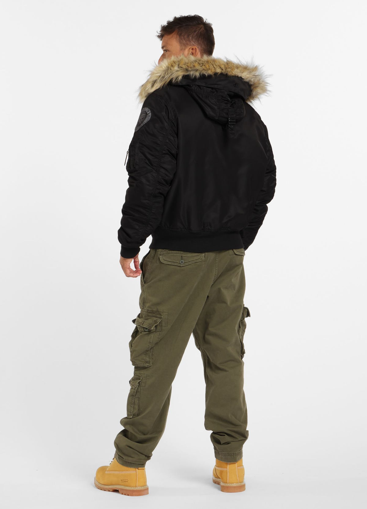 Men's winter hooded jacket Harvest