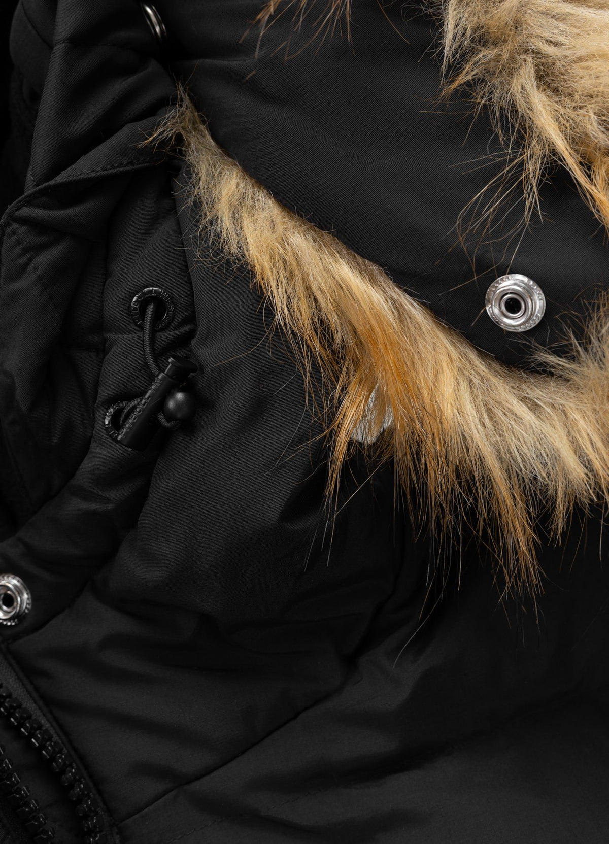 Quilted winter jacket with hood AZALEA